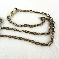 Vintage FM Co Gold Filled Heart Locket Necklace
