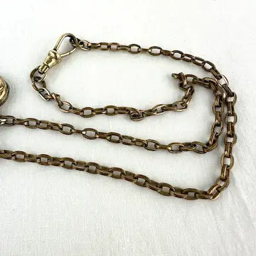 Vintage FM Co Gold Filled Heart Locket Necklace