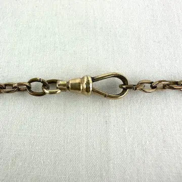 Vintage FM Co Gold Filled Heart Locket Necklace