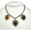 Vintage FM Co Gold Filled Heart Locket Necklace