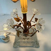 Vintage French Boudoir Lamp with Tulip Shade