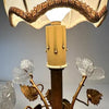 Vintage French Boudoir Lamp with Tulip Shade