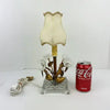 Vintage French Boudoir Lamp with Tulip Shade