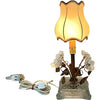 Vintage French Boudoir Lamp with Tulip Shade