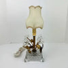 Vintage French Boudoir Lamp with Tulip Shade