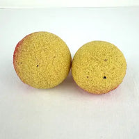 Vintage German Unsilvered Glass Fruit Ornaments