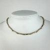 Vintage Gold Filled Bar Link Watch Chain Necklace