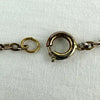 Vintage Gold Filled Flat Cable Chain Necklace 24.5”