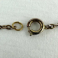 Vintage Gold Filled Flat Cable Chain Necklace 24.5”