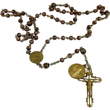 Vintage Goldstone 5 Decade Rosary