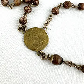 Vintage Goldstone 5 Decade Rosary