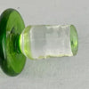 Vintage Hand Blown Art Glass Yellow Perfume Bottle
