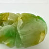 Vintage Hand Carved Jade Koi Fish Pendant