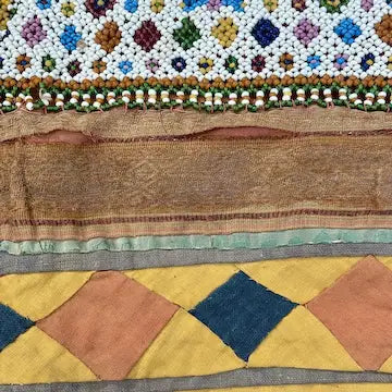 Vintage Hand Made Beaded Turana from Gujarat India