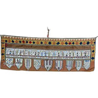 Vintage Hand Made Beaded Turana from Gujarat India