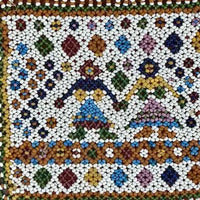 Vintage Hand Made Beaded Turana from Gujarat India