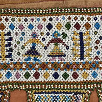 Vintage Hand Made Beaded Turana from Gujarat India
