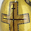 Vintage Hand Painted Russian Orthodox St Christopher Egg