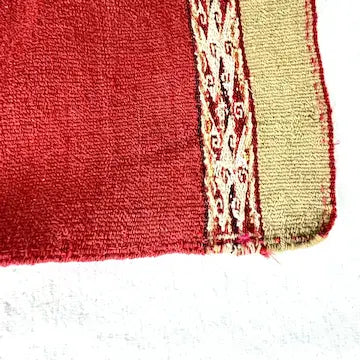 Vintage Hand Woven Bolivian Aguayo Textile