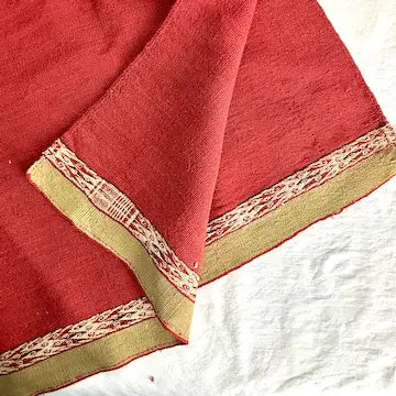 Vintage Hand Woven Bolivian Aguayo Textile