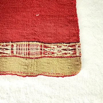 Vintage Hand Woven Bolivian Aguayo Textile