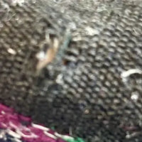 Vintage Hand Woven Bolivian Black Textile