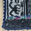 Vintage Hand Woven Bolivian Black Textile