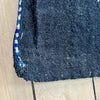 Vintage Hand Woven Bolivian Black Textile