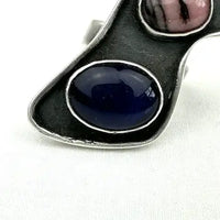 Vintage Handmade Atomic Ring Size 7