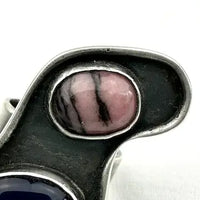 Vintage Handmade Atomic Ring Size 7