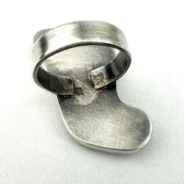 Vintage Handmade Atomic Ring Size 7