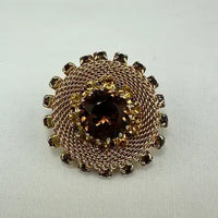 Vintage Hobe Mesh Bracelet & Earring Set