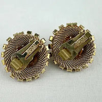 Vintage Hobe Mesh Bracelet & Earring Set