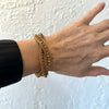 Vintage Hobe Mesh Bracelet & Earring Set