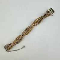 Vintage Hobe Mesh Bracelet & Earring Set