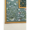 Vintage Indian Miniature Painting on Silk with Gold Work