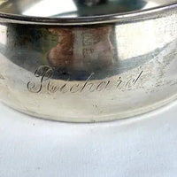 Vintage International Sterling Silver Bowl and Plate Monogrammed “Richard”