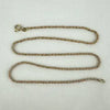 Vintage Italian 14k Gold Rope Twist Choker Necklace