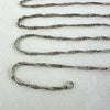 Vintage Italian 14k White Gold Twist Chain Necklace