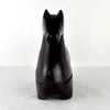 Vintage Japanese Carved Wood Horse Inkpot