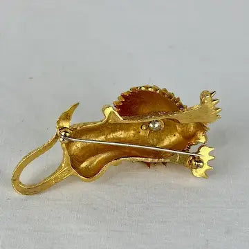 Vintage Jomaz Lion Brooch