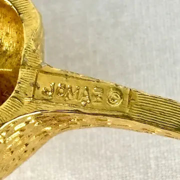 Vintage Jomaz Lion Brooch