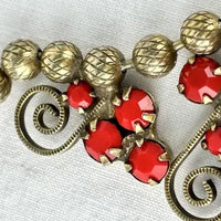 Vintage Juliana Moroccan Matrix Book Necklace