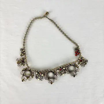 Vintage Juliana Moroccan Matrix Book Necklace