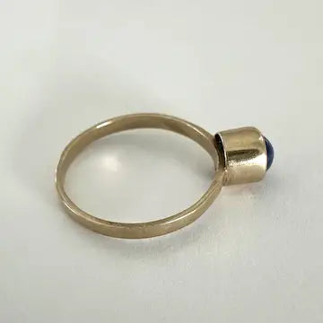 Vintage Lab Star Sapphire Ring Size 5