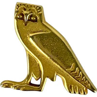 Vintage MMA 14K Gold Plated Horned Owl Pin