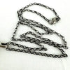 Vintage Mexican Sterling Silver Glass Locket Necklace