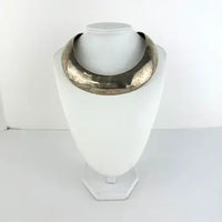 Vintage Mexican Sterling Silver Torque Necklace