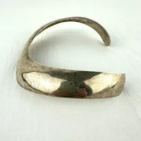 Vintage Mexican Sterling Silver Torque Necklace