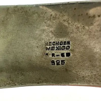 Vintage Mexican Sterling Silver Torque Necklace